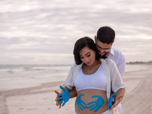 Gestante de Chá revelação Joseph