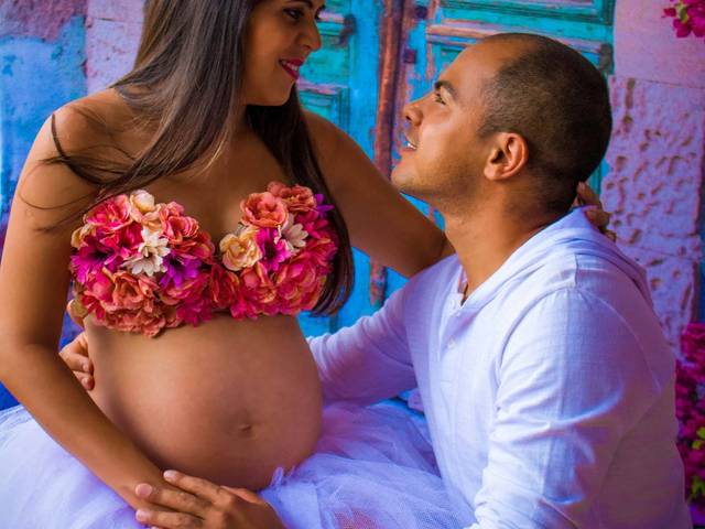 Gestante de Á Espera Por Joaquim