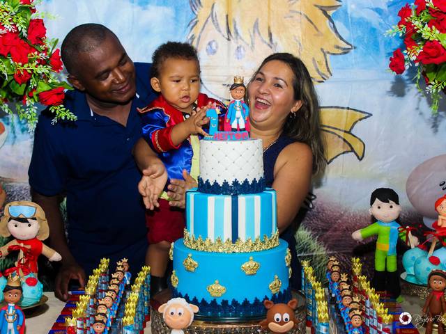 Aniversário de Aniversário 1 ano Heitor