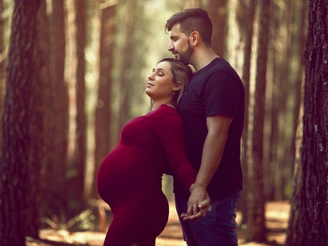 Gestantes de Patrícia e Tiago