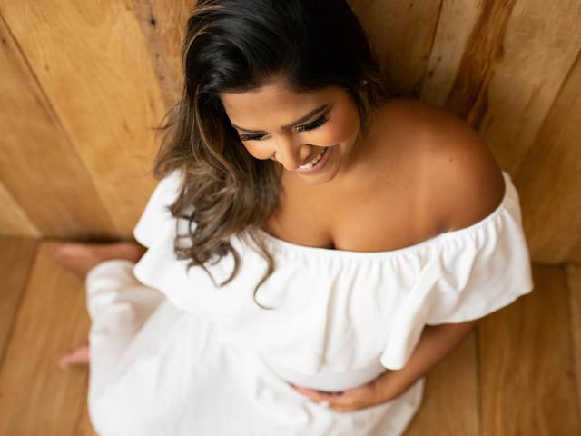 Gestante de Ensaio Gestante - Thays