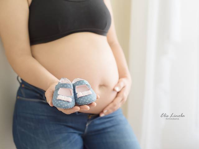 Gestante de Fabiana á Espera de Julia