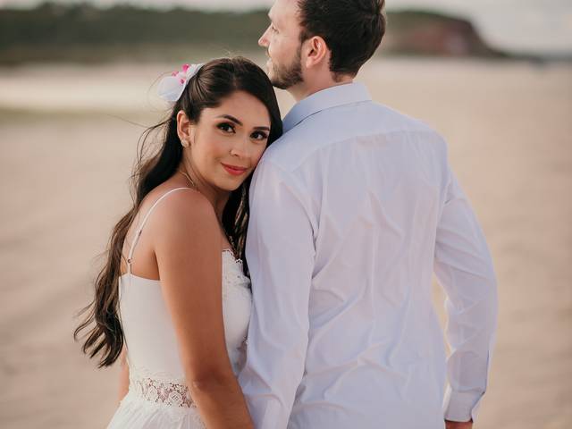 Ensaio de Erica e João 