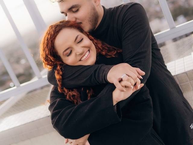 Ensaio de Amanda e Israel