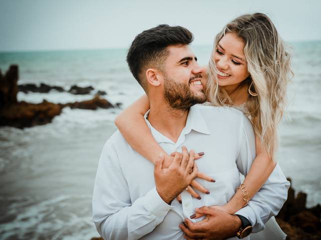 Ensaio de Milene e Ricardo