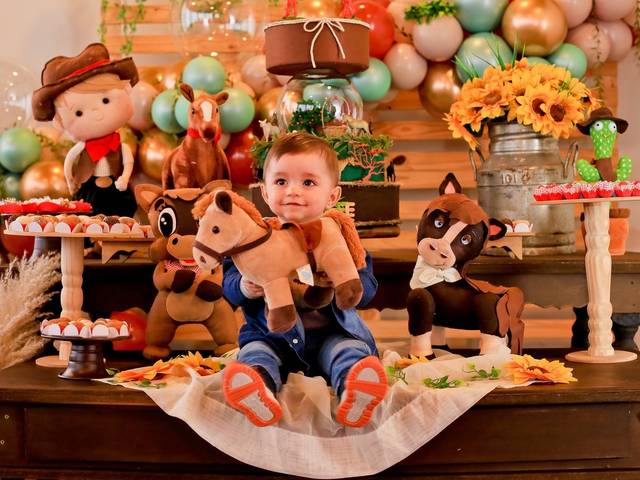 ANIVERSÁRIOS de Davi 1 Ano