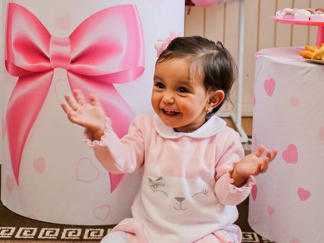 ANIVERSÁRIOS de Melina 1 Ano