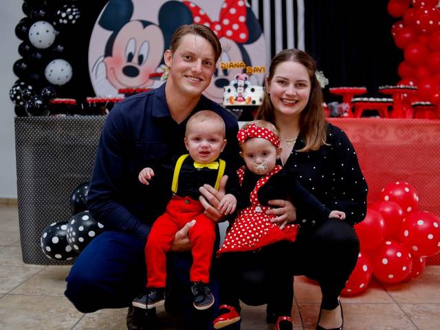 ANIVERSÁRIOS de Diana e Davi | 1 ano