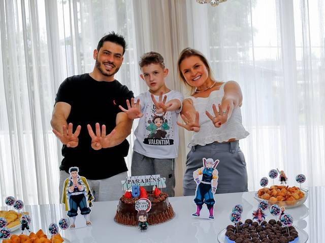 ANIVERSÁRIOS de VALENTIM 8 ANOS