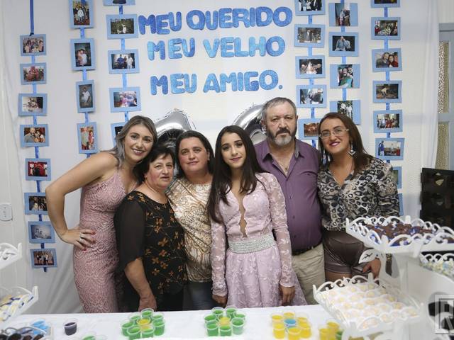 ANIVERSÁRIOS de Juca 70 anos