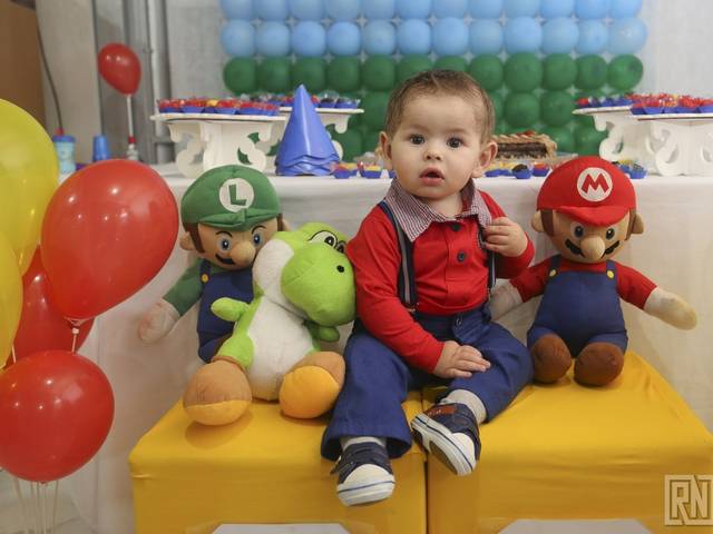 ANIVERSÁRIOS de Davi 1 Ano