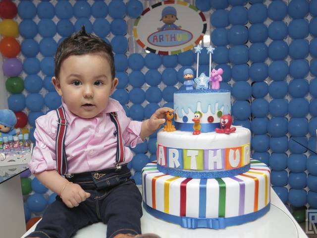 ANIVERSÁRIOS de Arthur 1 ano