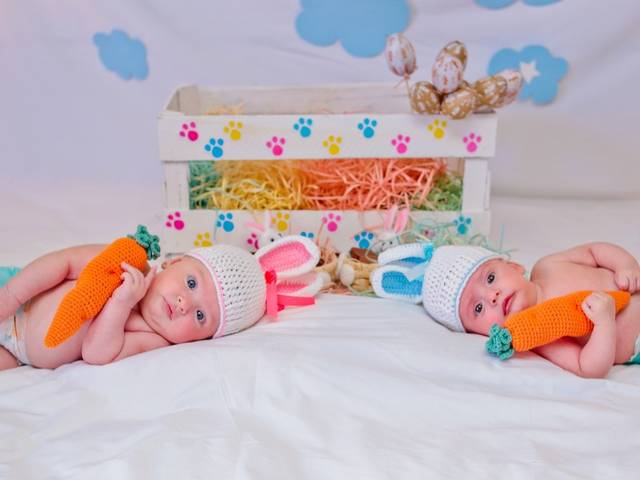 CRIANÇAS de Allyce e Arthur | 4 meses