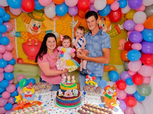 ANIVERSÁRIOS de Allyce e Arthur | 1 Ano