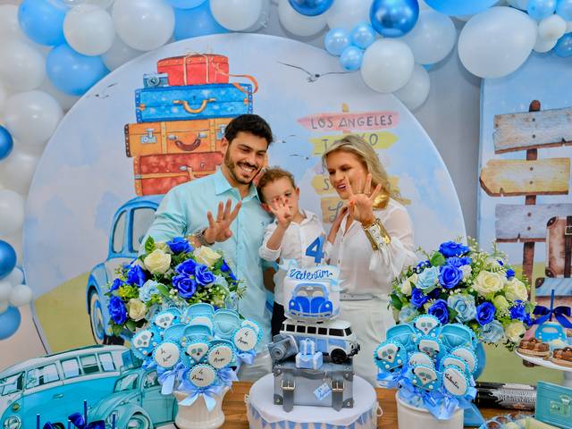 ANIVERSÁRIOS de Valentim 4 Anos