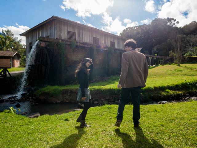 Ensaio pré-casamento de Bruna e Ricardo lá em Bento...