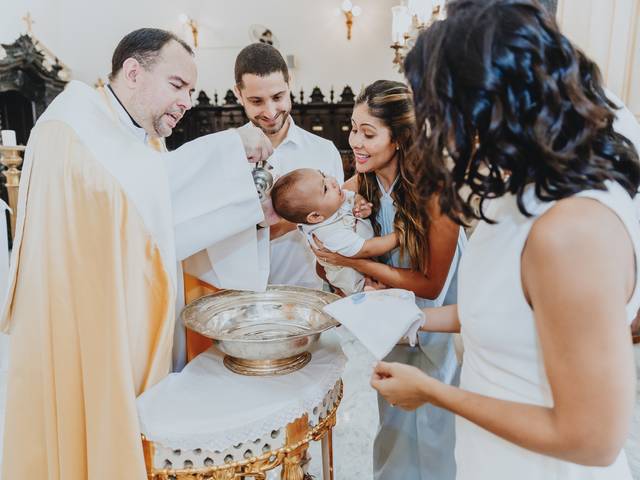 Batizado de FOTOGRAFIA DE DE BATIZADO NO SEMINÁRIO ARQUIDIOCESANO DE SÃO JOSÉ, RIO DE JANEIRO | CAUÃ