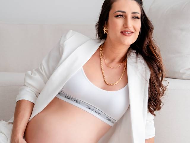 Gestante de Monique e Diego