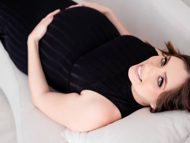 Gestante de Thais e Robson