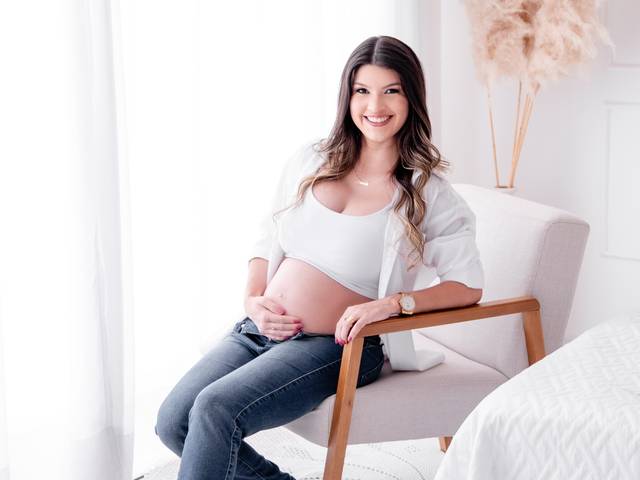 Gestante de Amanda e Nathan