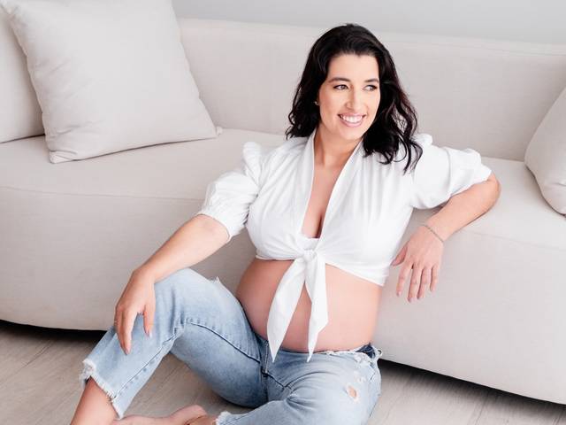 Gestante de Vanessa e Guilherme