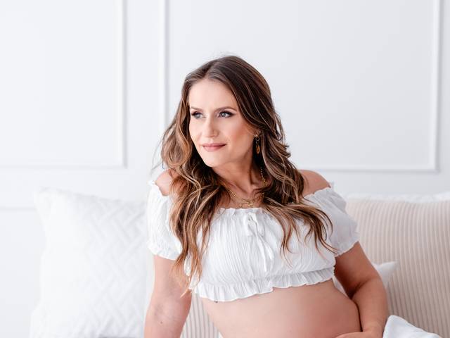 Gestante de Bruna e Everson 