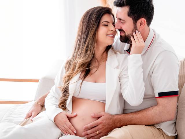 Gestante de Maria Carolina e Rodrigo