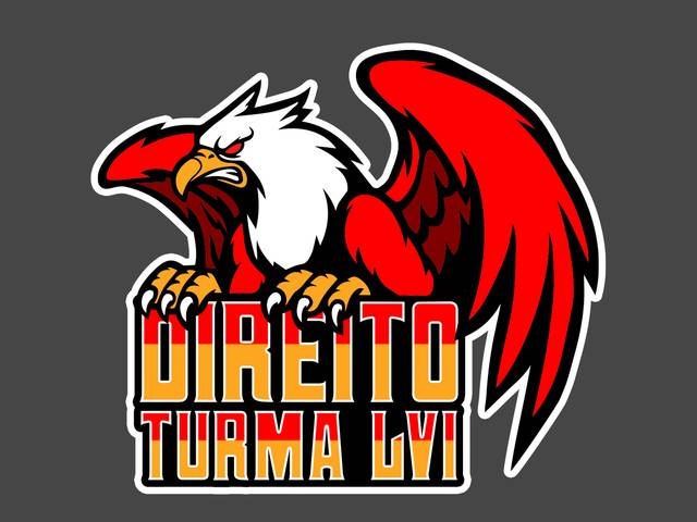 Arte Digital de Logo Direito Turma LVI