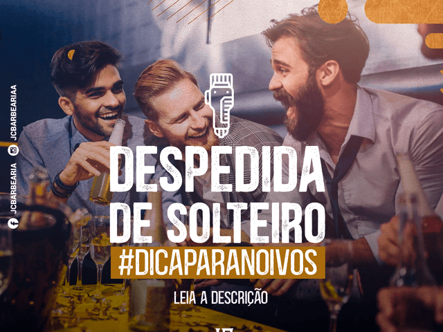 Arte Digital de Mídias Sociais JC Barbearia