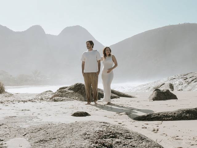 Ensaio Gestante de Rebeca