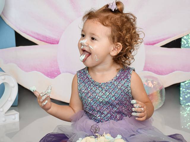 Smash the Cake de Isis 2 anos