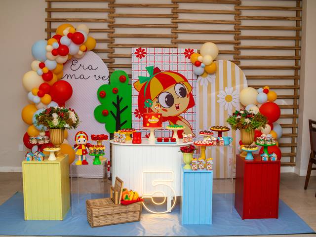 Cobertura de Aniversários de ❧5 aninhos de Catarina❧