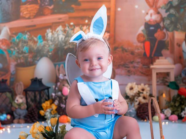 Ensaio Infantil de ❧Ensaio de Pascoa João Felipe❧