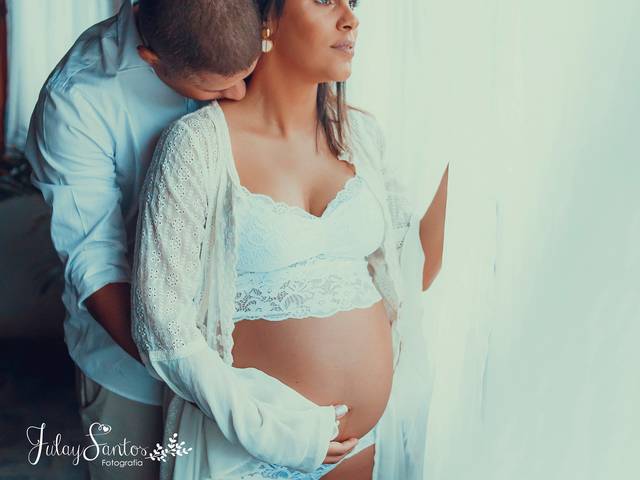 Gestantes de ಇAna Caroline & Anderson na doce espera de Daviಇ