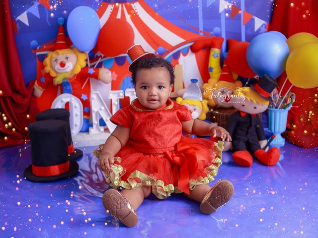 Ensaio Infantil de ❧Ensaio de 01aninho de Madu❧