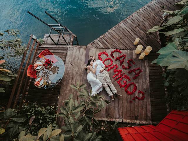 Pedido de Casamento de Pedido de Casamento - Amanda e Roberto