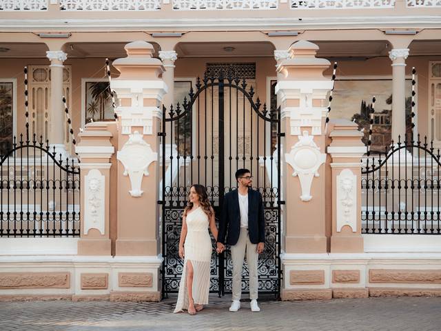 ENSAIOS de CASARÃO FRÓS DA MOTA - ENSAIO DE NATY E GUSTTAVO 