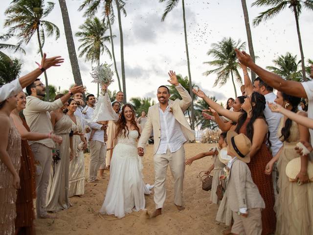 CASAMENTO de Casamento no Grand Palladium Imbassaí Resort & Spa - Fe & Ju