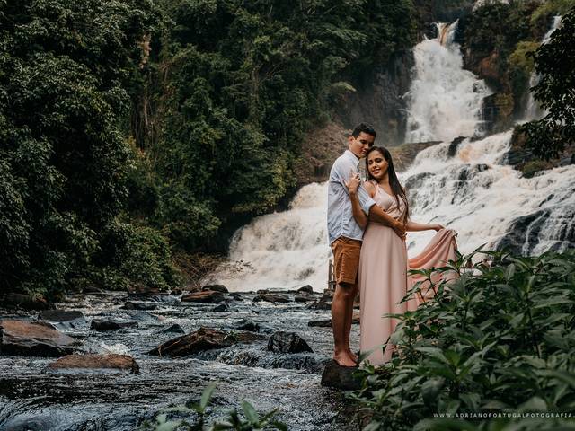 ENSAIOS de  CACHOEIRA DA PANCADA GRANDE-BA  -  ENSAIO PRÉ WEDDING    -  W E S L E I  &   L U A N A   - ADRIANO PORTUGAL