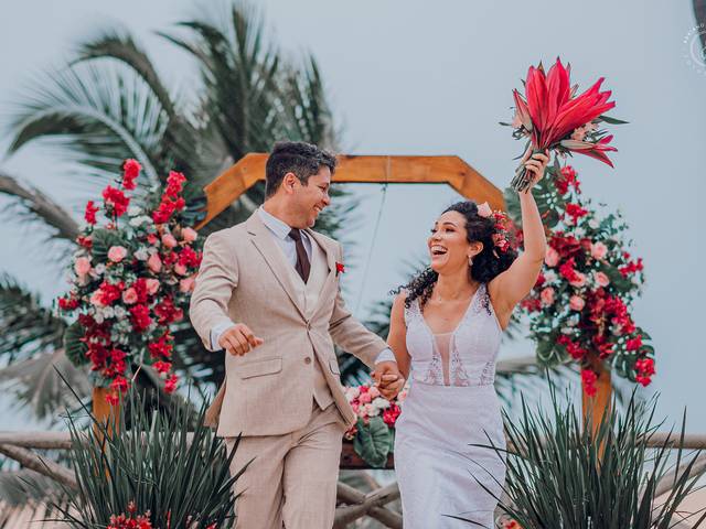 CASAMENTO de ELOPEMENT WEDDING - KALILA & JUNIOR-  EM ÍMBASSAI - LINHA VERDE - BAHIA