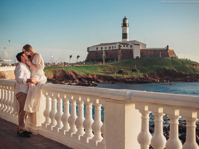 ENSAIOS de PRÉ WEDDING  EM SALVADOR-BA  CLARA & VINÍCIUS 