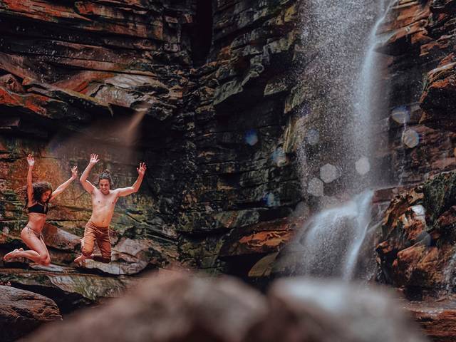 ENSAIOS de CHAPADA DIAMANTINA  ENSAIO CASAL  LUCAS & CAROL 