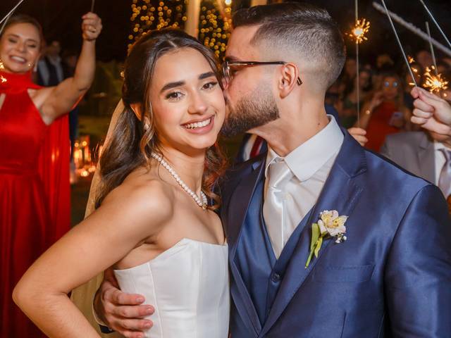 Casamentos de Fátima e Ian