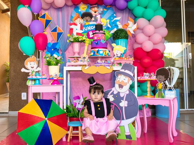Aniversário Infantil de Primeiro aninho da Clara