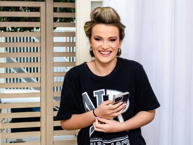 Debutante de Making Off - Nicole - 15 anos.