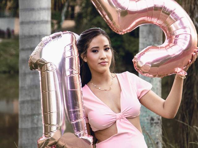 Debutante de Ensaio Sarah - 15 anos