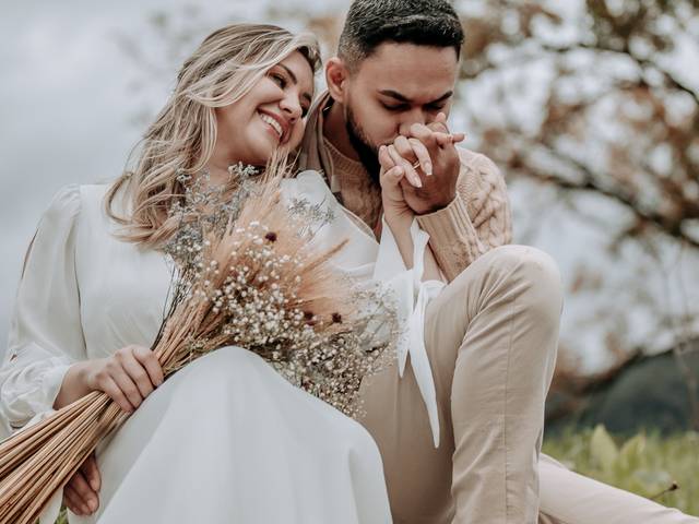 Casal de Leticia e Claiton