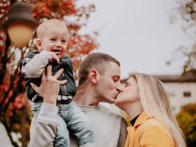 Família de Ester, Arthur e Theo