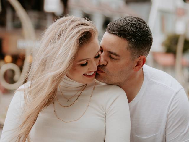 Casal de Nadria e Christopher