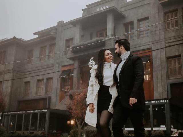 Casal de Jéssica e Bráulio